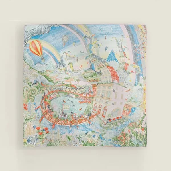 에르메스 여성 실크 스카프 - Hermes Womens Silk Scarf - acc447… - 1