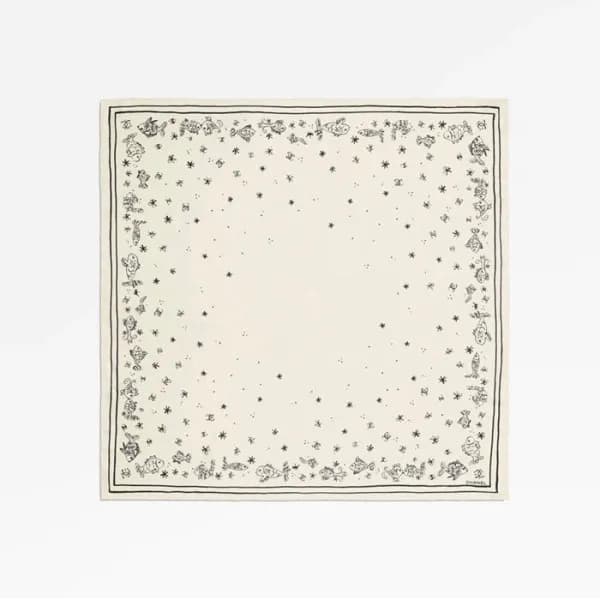 샤넬 여성 실크 스카프 - Chanel Womens Silk Scarf - acc4531x - 1