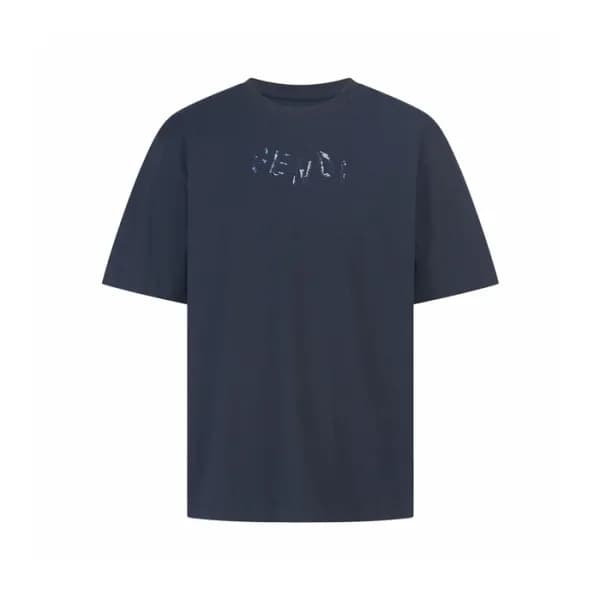 펜디 남성 라운드 반팔 티셔츠 - Fendi Mens Round Tshirt - fec66… - 1