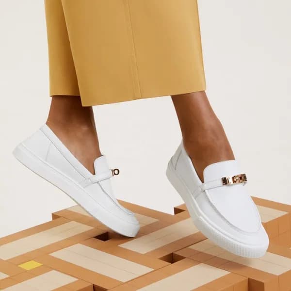 에르메스 남/녀 켈리 로퍼 - Hermes Unisex Kelly Loafer - hes5… - 1