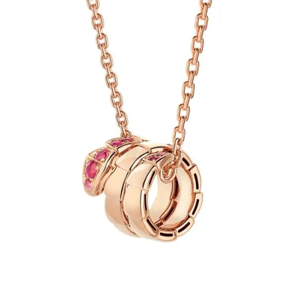 불가리 남/녀 세르펜티 바이퍼 네크리스 - Bvlgari Unisex Serpenti Vi… - 1