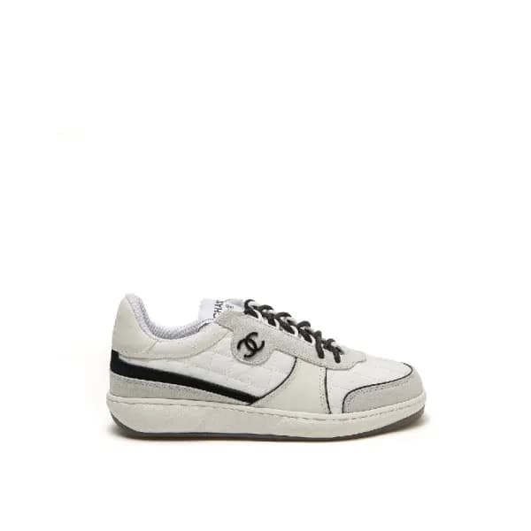 샤넬 남/녀 CC 스니커즈 - Chanel Unisex CC Sneakers - chs60… - 1