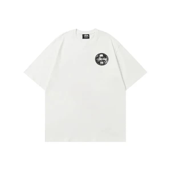 스터시 남성 크루넥 반팔티 - Stussy Mens Round Tshirts - stc74… - 1
