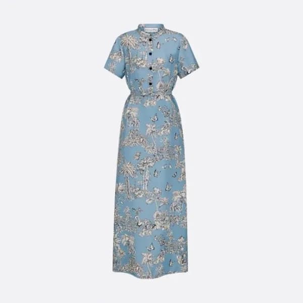 디올 여성 반팔 드레스 - Dior Womens Short Sleeve Dress - di… - 1