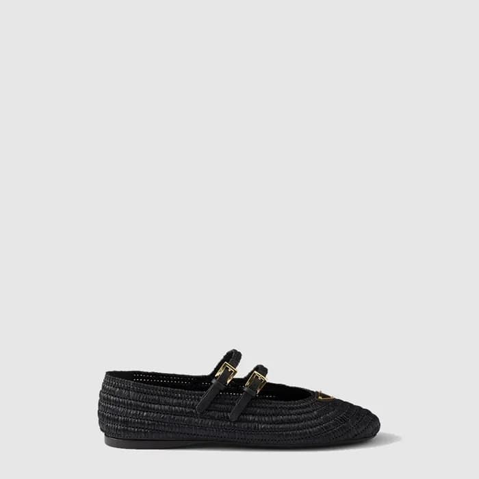 프라다 여성 크로셰 발레리나 - Prada Womens Crochet Ballerina -… - 1