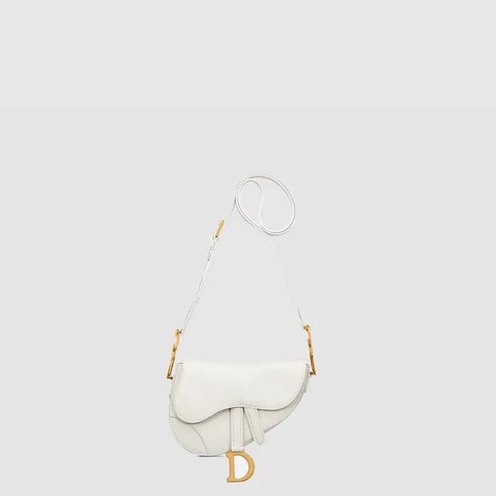 디올 여성 새들 미니 스트랩 소프트백 - Dior Womens Saddle Mini Str… - 1