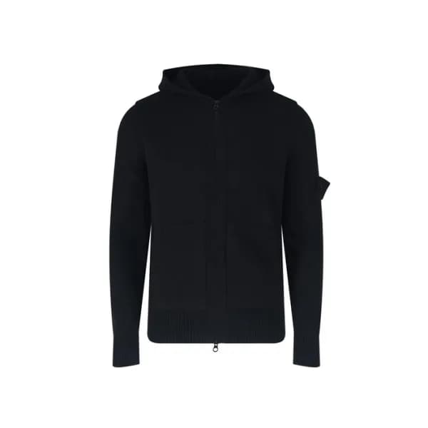 스톤아일랜드 남성 집업 니트 - Stone Island Mens Zip-up Knitwea… - 1