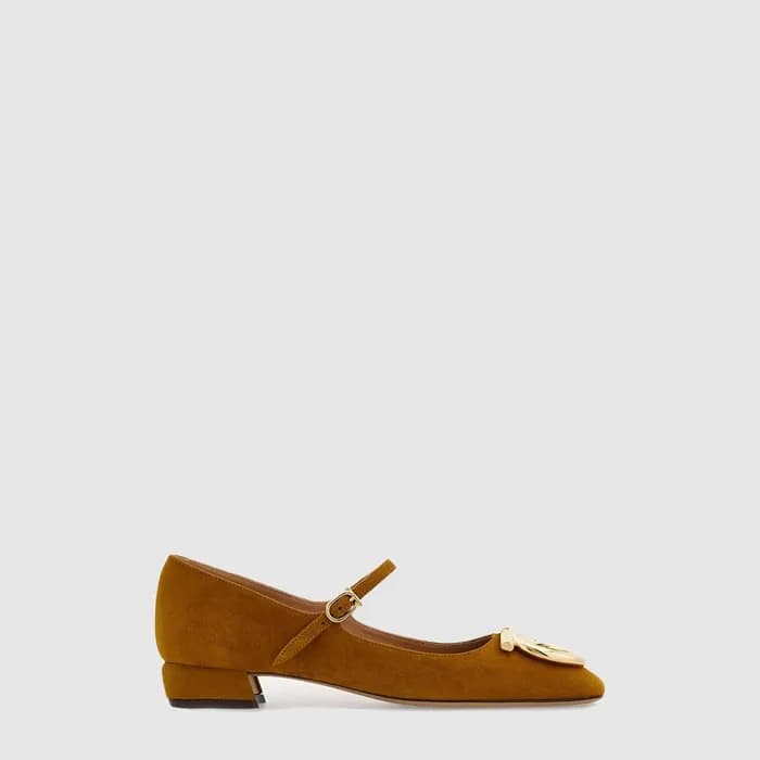 페라가모 여성 맥시 간치니 메리제인 - Salvatore Ferragamo Womens M… - 1