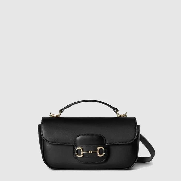 구찌 여성 홀스빗 1955 소프트 스몰 탑 핸들백 - Gucci Womens Horsebi… - 1