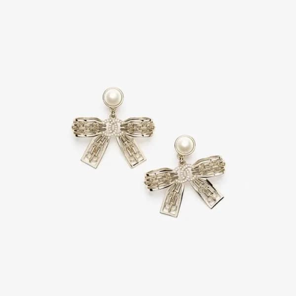 샤넬 여성 골드 이어링 - Chanel Womens Gold Earring - acc630… - 1