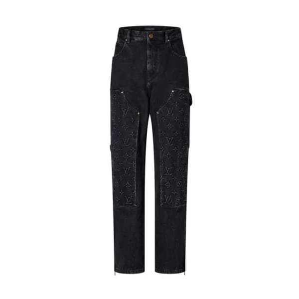 루이비통 남성 트렌디 청바지 - Louis vuitton Mens Trendy Jeans … - 1