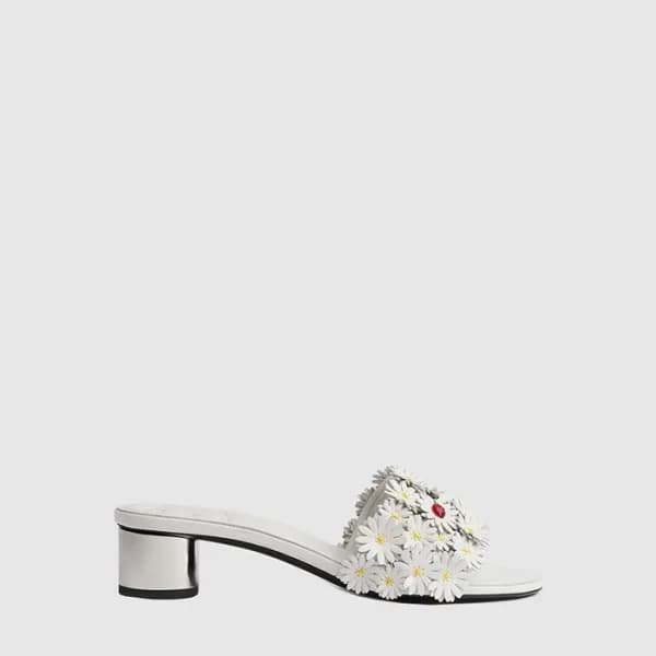 디올 여성 블룸 힐 슬라이드 - Dior Womens Bloom Heel Slides - … - 1