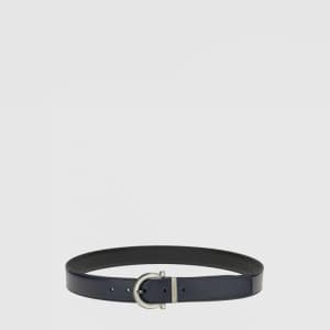 살바토레 페라가모 남성 간치니 양면 벨트 - Ferragamo Mens Gancini Re…