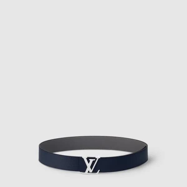 루이비통 남성 이니셜 토뤼옹 리버서블 벨트 - Louis vuitton Mens Initi… - 1