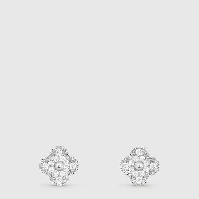 반클리프 아펠 여성 빈티지 알함브라 이어링 - Van Cleef & Arpels Women… - 1