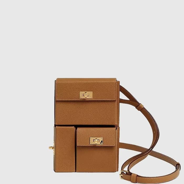 에르메스 남성 켈리 멀티 포켓 투 고 파우치 - Hermes Mens Kelly Multi Pocket To Go Pouch - heb16880x - 1