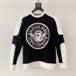 BALMAIN 2018 COTTON ROUND HOOD TEE - 발망 코튼 라운드티 BA… - 1