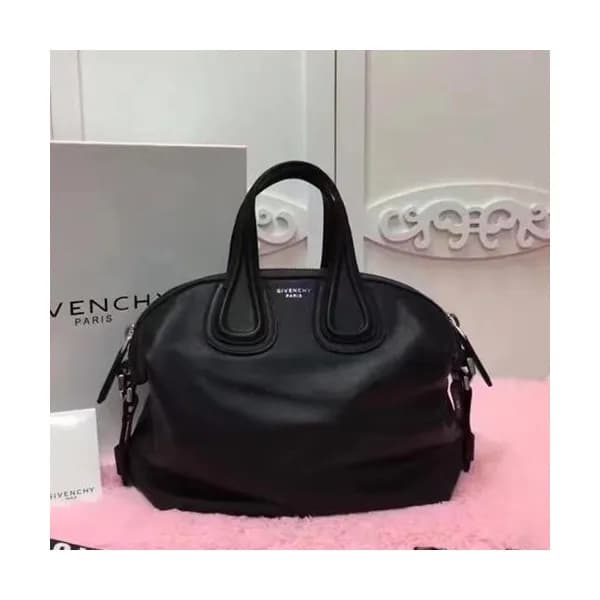 Givenchy Nightingale Leather Tote Shoulder Bag,28C… - 1