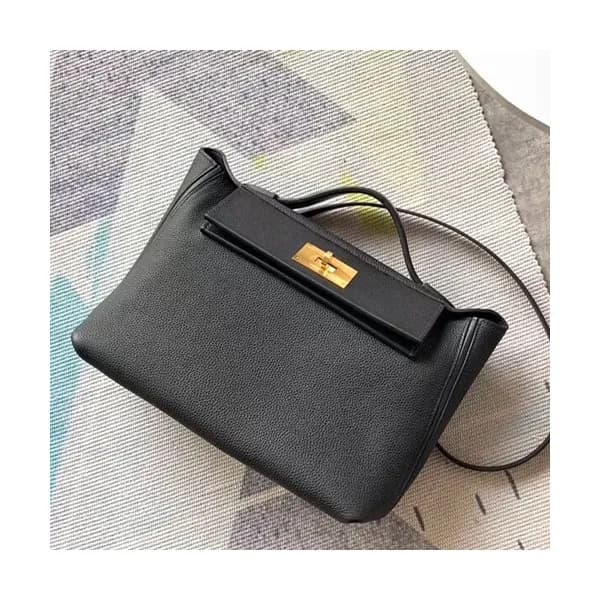 Hermes Kelly 2424 Togo Leather Tote Shoulder Bag ,… - 1