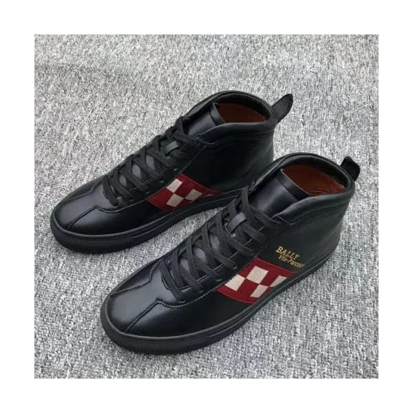 Bally 2018 Mens High-top Leather Sneakers - 발리 남성 … - 1