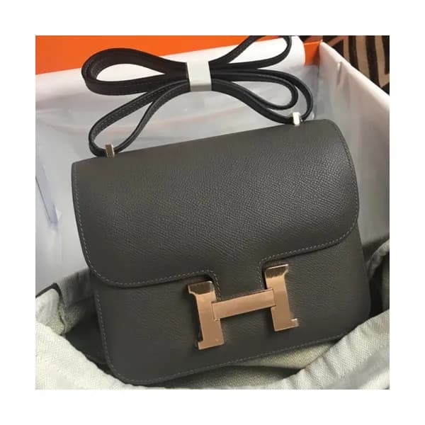 Hermes Constance Epsom Leather Shoulder Bag,19cm -… - 1