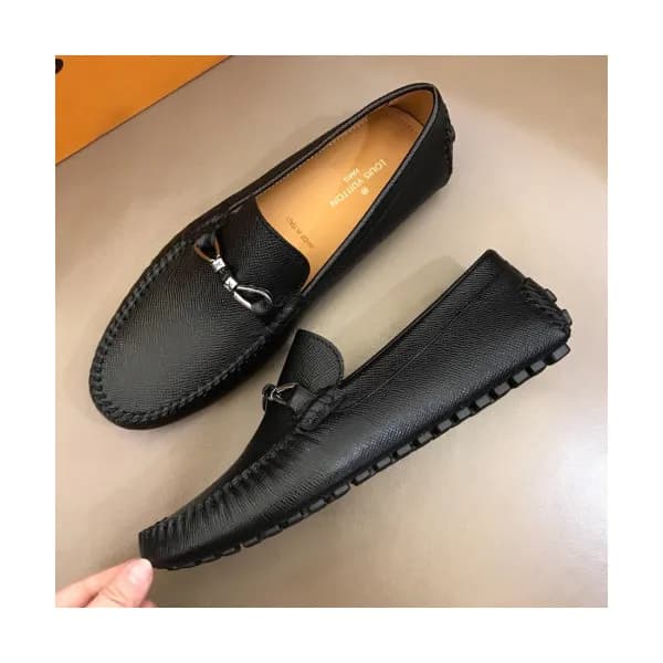 Louis Vuitton 2018 Mens Strap Leather Loafer - 루이… - 1