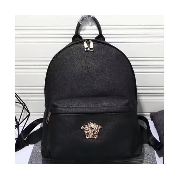 Versace 2018 Leather Back Pack,42CM - 베르사체 2018 레더… - 1