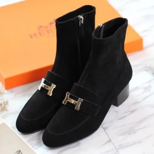 Hermes 2019 H-kelly Ladies Leather Ankel Boots - 에… - 1