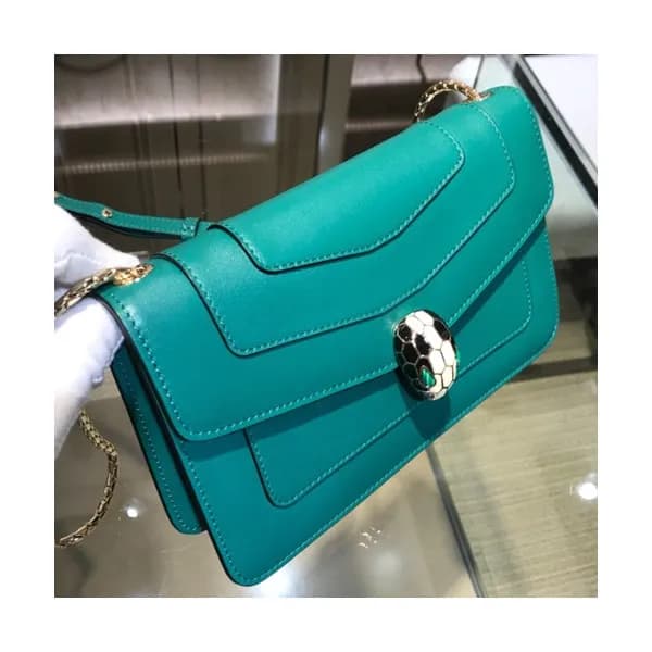 Bvlgari Serpenti Forever Chain Shoulder Bag,22CM -… - 1
