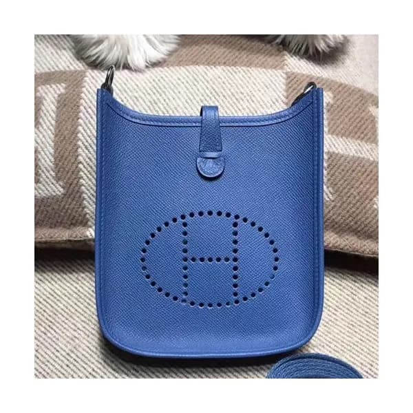 Hermes Evelyne Epsom Leather Mini Shoulder Bag - 에… - 1