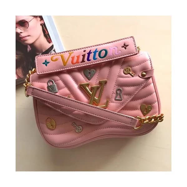 Louis Viutton 2019 New Wave Chain Shouder Cross Ba… - 1