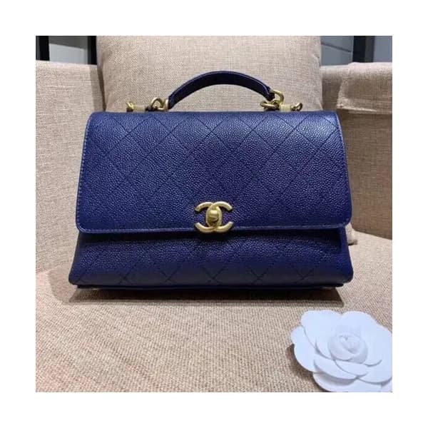 Chanel 2019 Women Leather Tote Shoulder Bag ,25CM … - 1