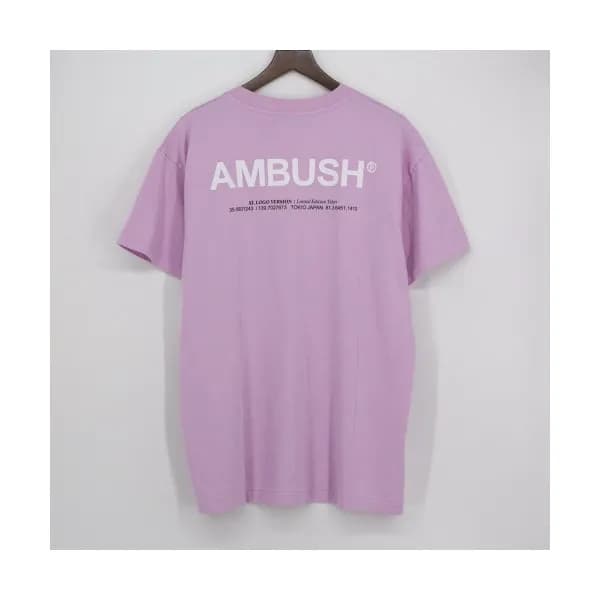 Ambush 2019 Mens Logo Cotton Short Sleeved Tshirt… - 1
