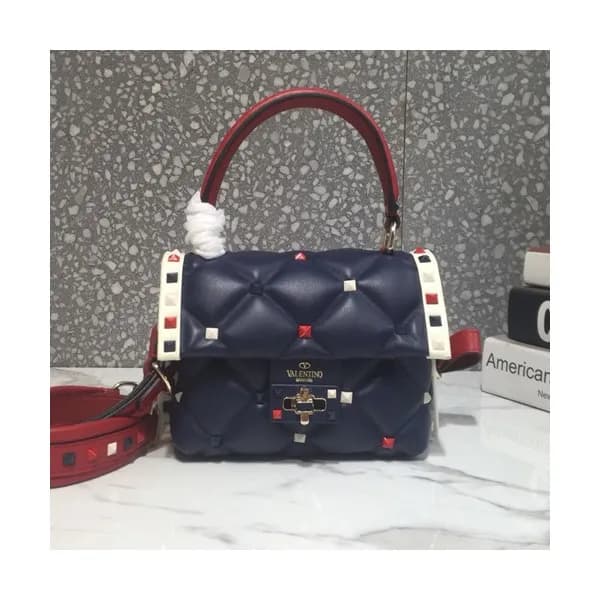 [★유니크&트렌디한 템 ★] Valentino 2019 Leather Rockstud Sp… - 1