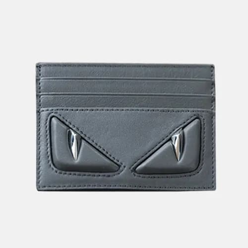 Fendi 2019 Leather Card Purse - 펜디 남여공용 레더 카드 퍼스 F… - 1