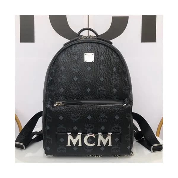 MCM 2019 Visetos Back Pack,26cm - 엠씨엠 2019 비세토스 남여… - 1