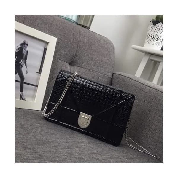Dior 2019 Dior Rama Leather Chain Shoulder Bag ,19… - 1