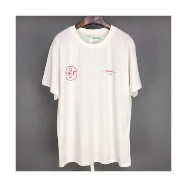 Off-white 2019 Mm/Wm Printing Logo Crew - neck Cot… - 1