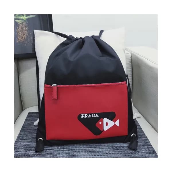 Prada 2019 Nylon&Leather Back Pack ,43CM - 프라다 201… - 1