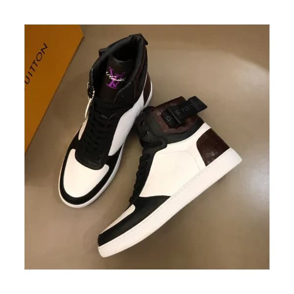 Louis vuitton 2019 Mens Monogram High-top Leather … - 1