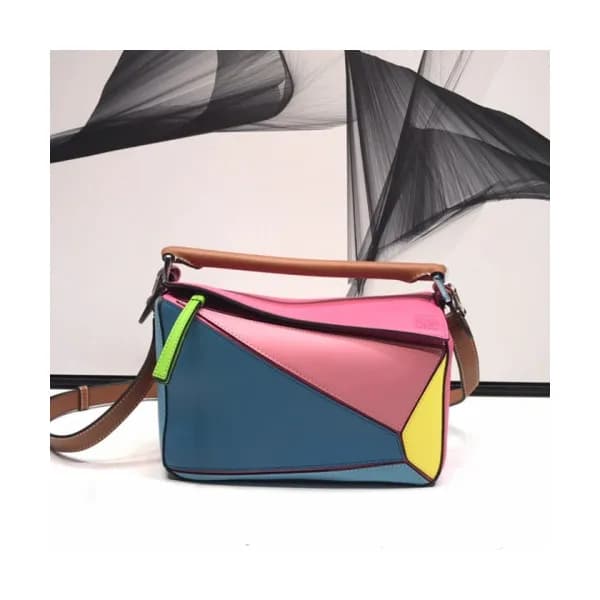Loewe 2019 Puzzle Small Shoulder Bag, 24CM - 로에베 2… - 1