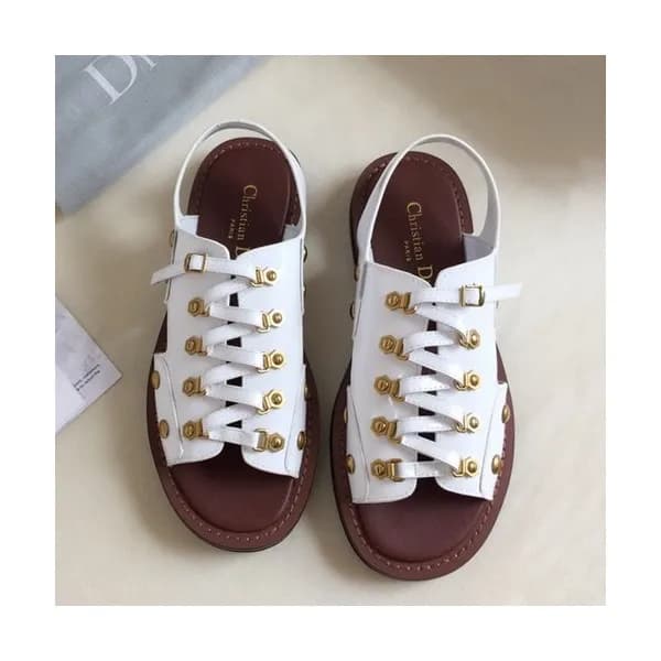 Dior 2019 Ladies Leather Sandal - 디올 2019 여성용 레더 샌… - 1