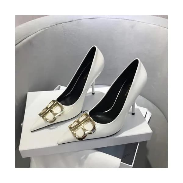 Balenciaga 2019 Ladies Leather Pumps High Heel - 발… - 1