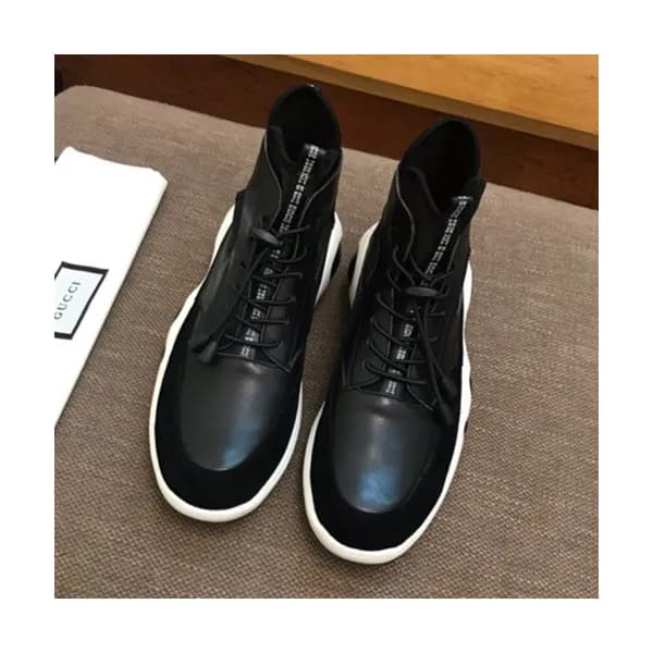 Gucci 2019 Mens Leather Sneakers - 구찌 2019 남성용 레더 … - 1