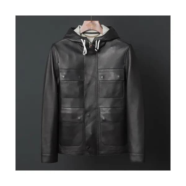 Burberry 2019 Mens Casual Leather Jacket - 버버리 201… - 1