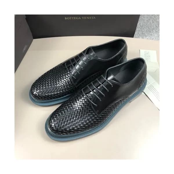 Bottega Veneta 2019 Mens Leather Oxford Shoes - 보테… - 1