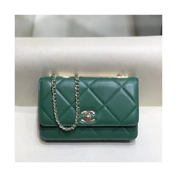 Chanel 2019 WOC Chain Cross Bag,19CM - 샤넬 2019 WOC… - 1