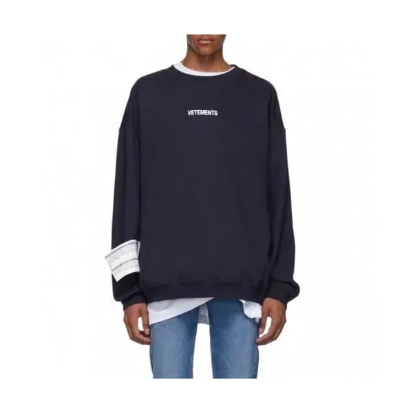 Vetements 2019 Mens Printing Logo Cotton Short Sle… - 1