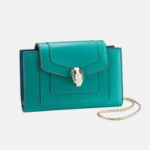 Bvlgari 2019 Leather Chain Wallet / Phone Bag - 불… - 1