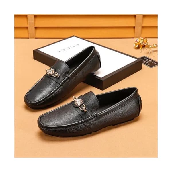 Gucci 2019 Mens Leather Loafer - 구찌 2019 남성용 레더 로퍼… - 1